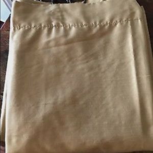 Pottery Barn Silk Duponi Lined Drapes